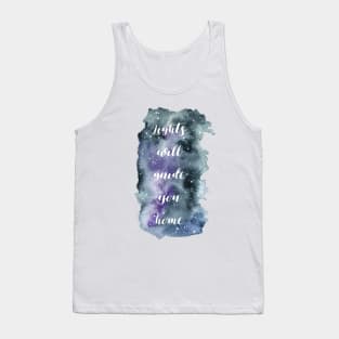 Lights will guide you home - watercolor Tank Top